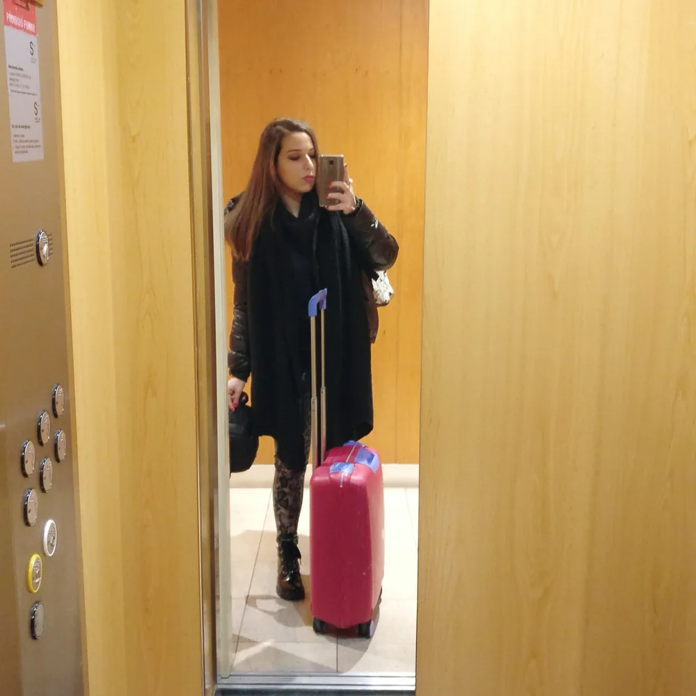 Antes de sair de casa :)