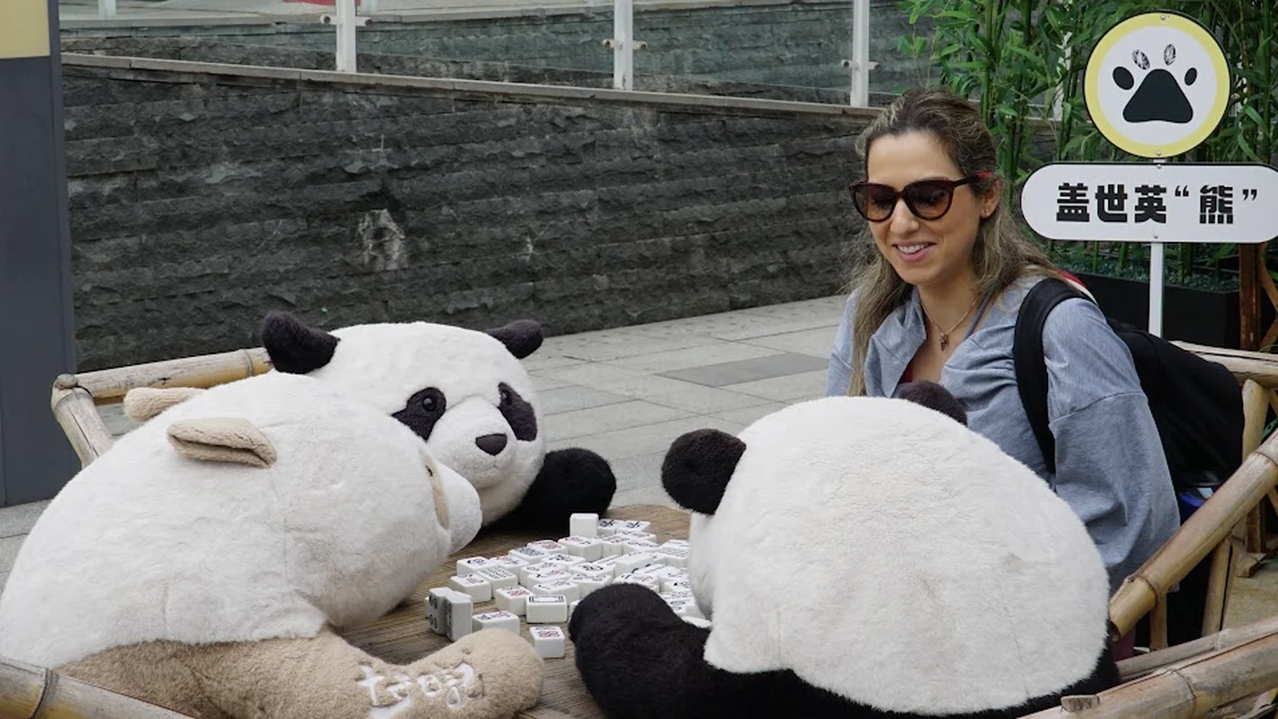 Visiting the Pandas at the Chengdu Research Base