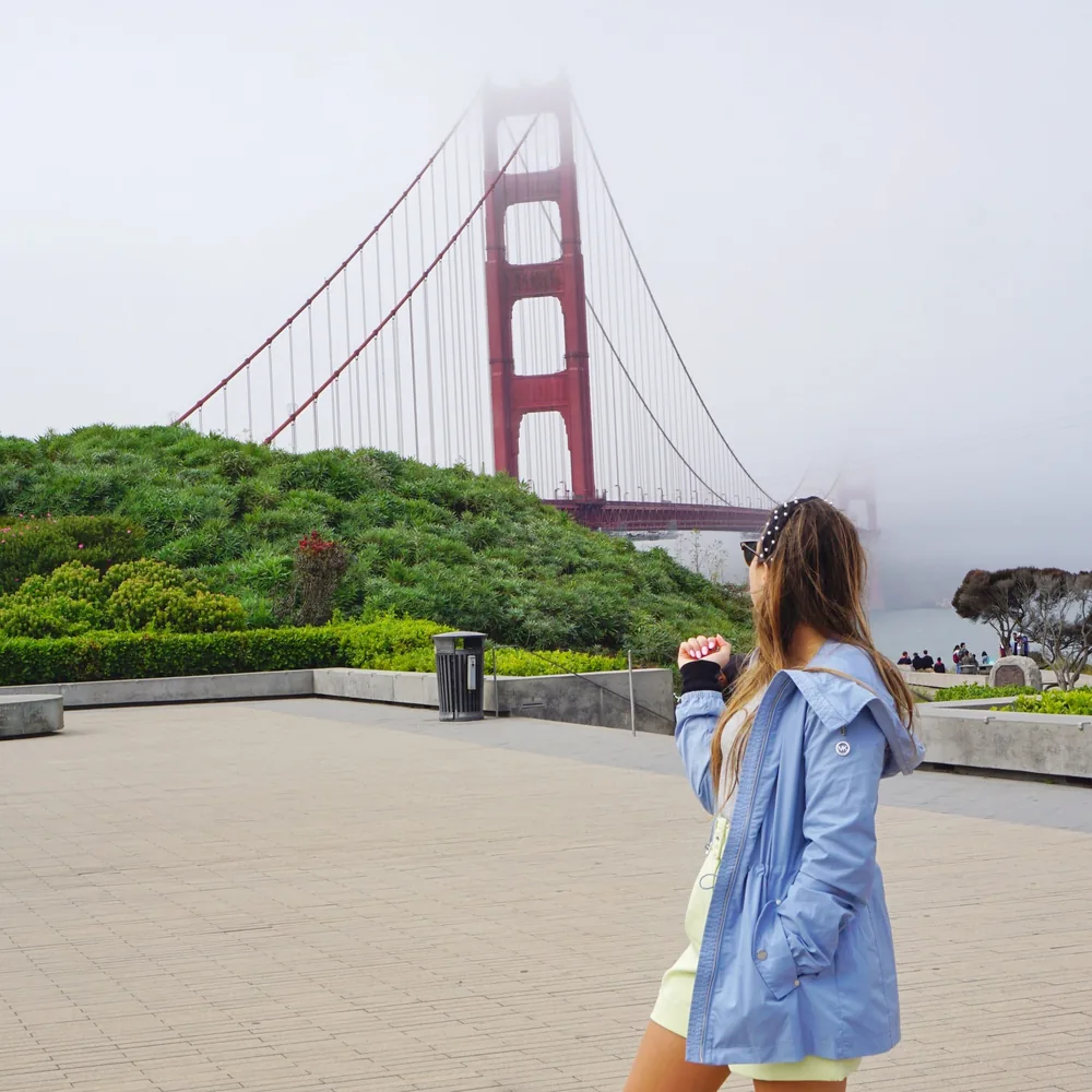 Golden Gate Bridge San Francisco Presidio California USA United States of America