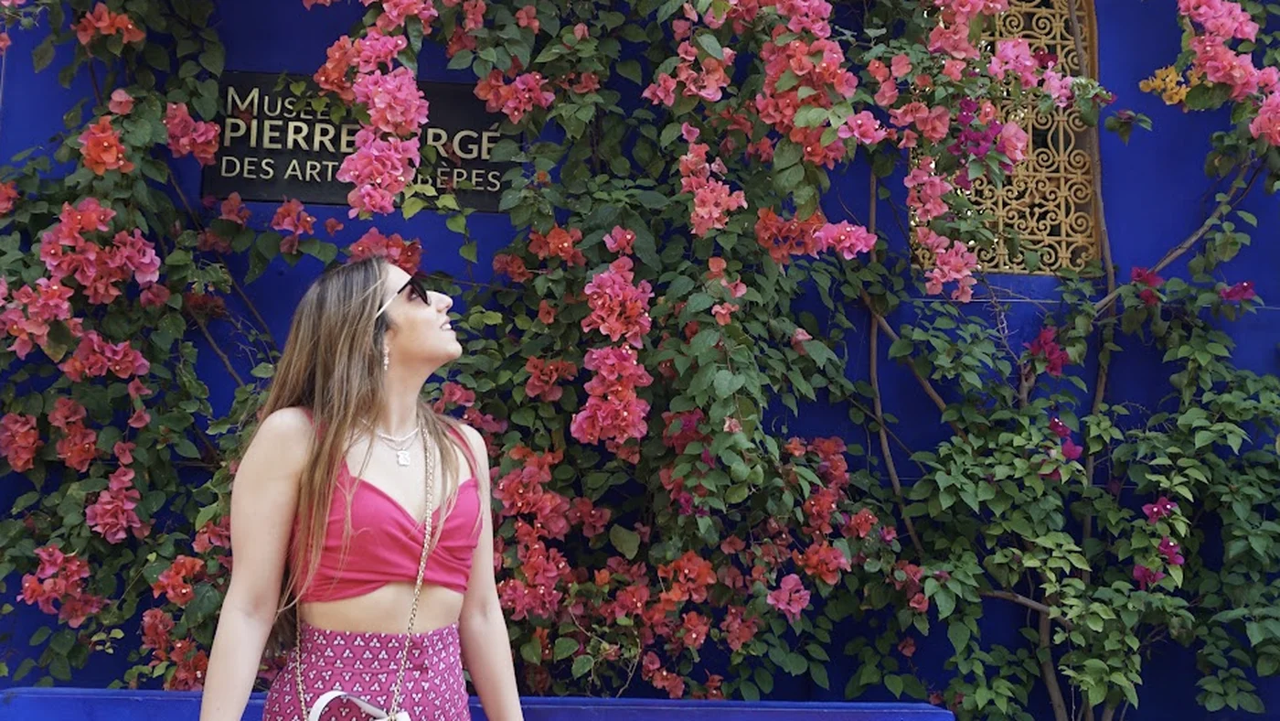 The Majorelle Garden in Marrakech