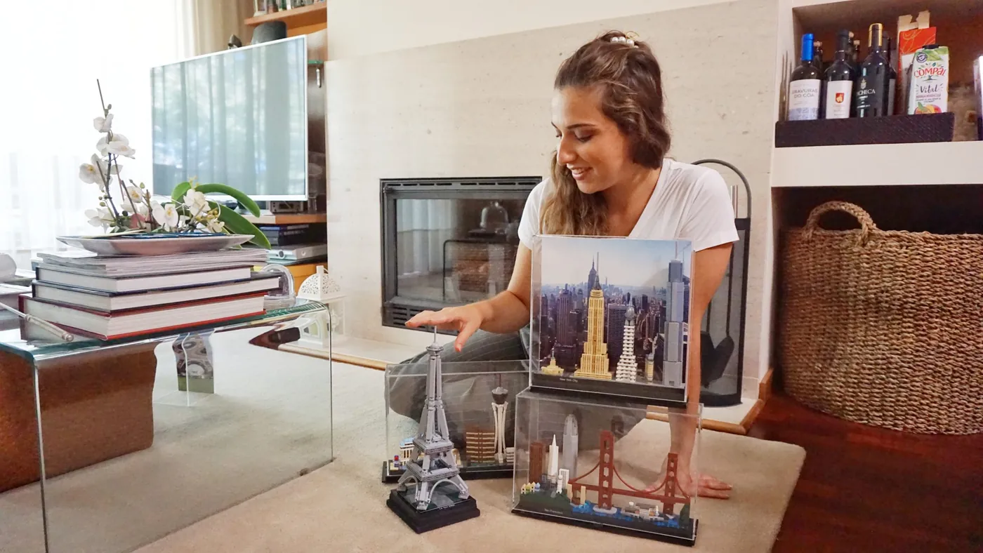 Legos of world attractions