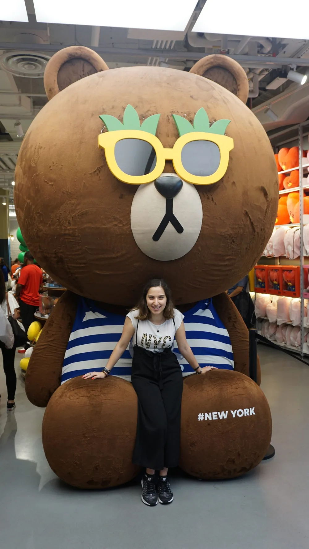 Line Friends - Times Square (Brown at the entrance)