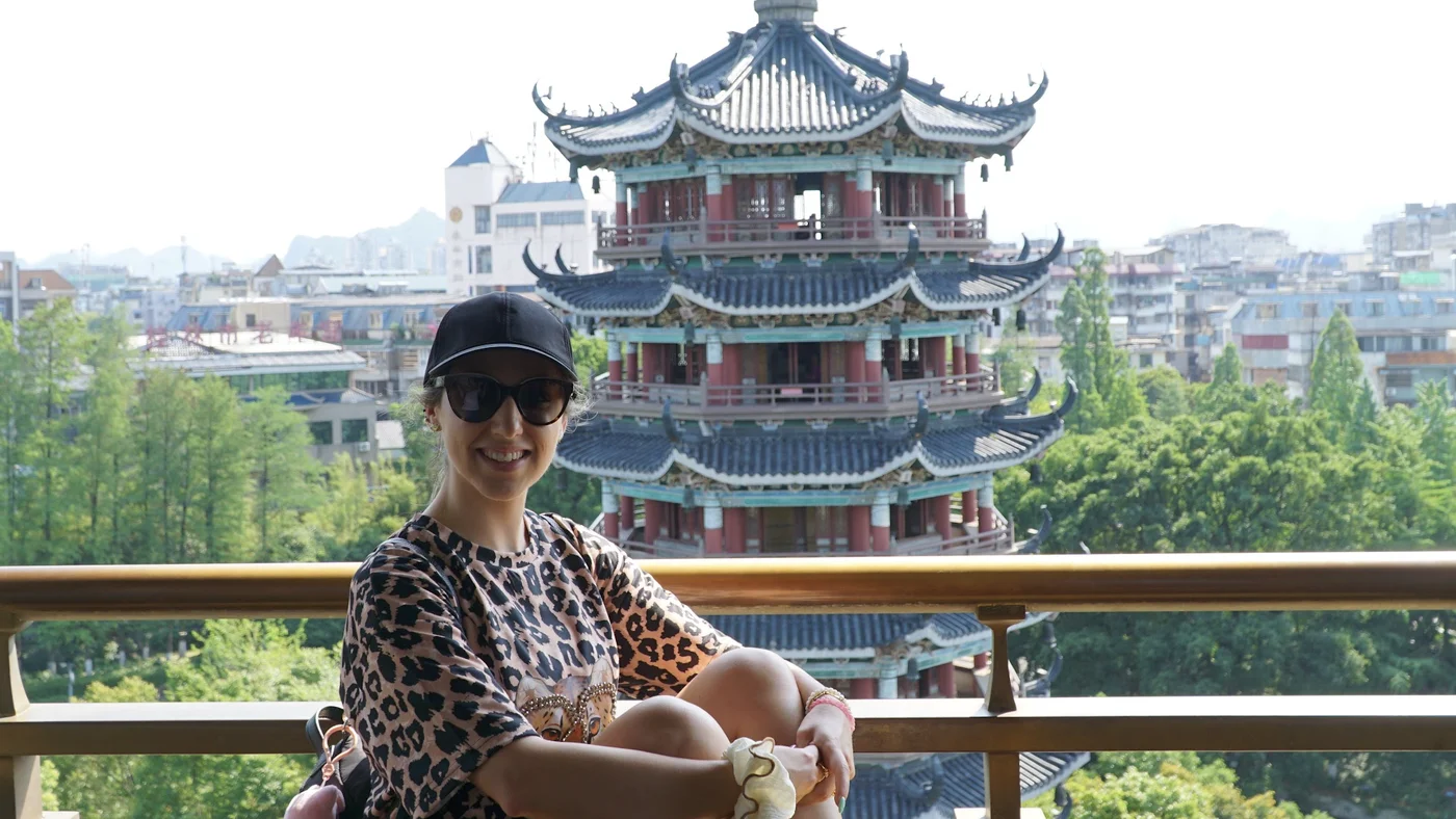 The Sun and Moon Pagodas, One of Guilin's Symbols
