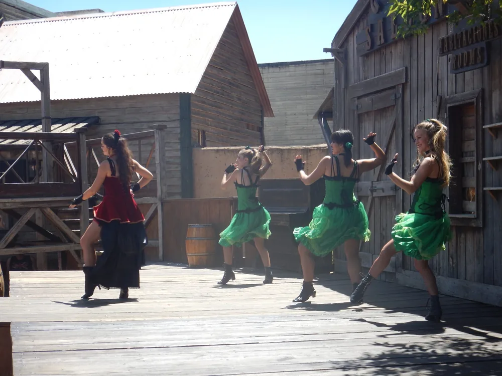 Old West show