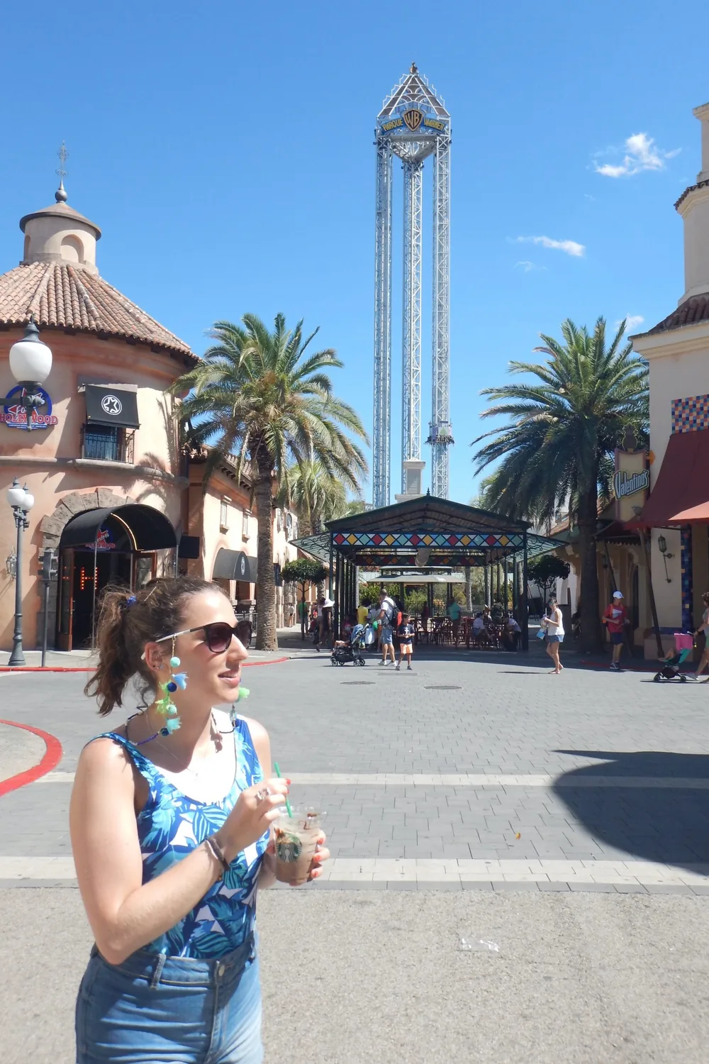The tower behind me