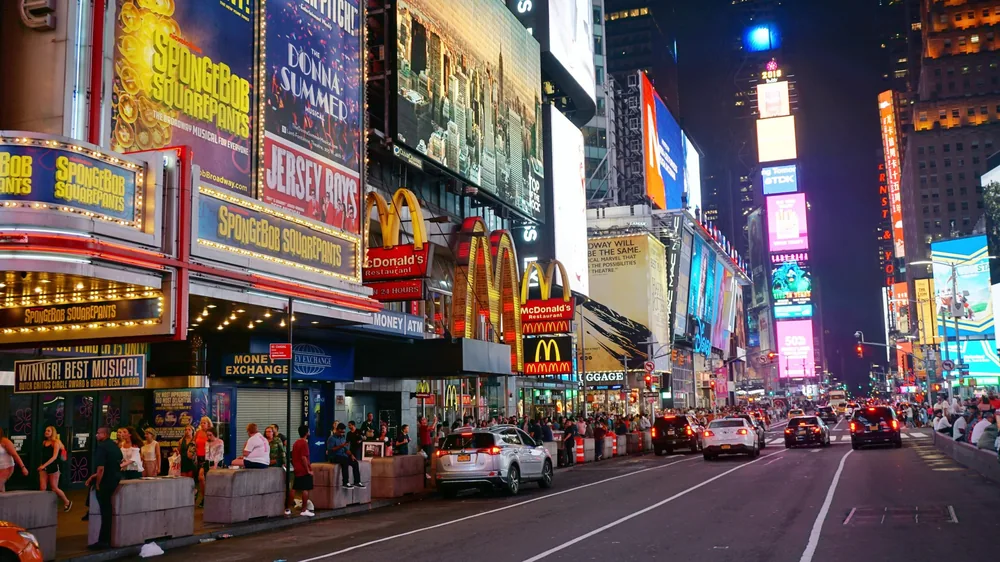 Times Square New York Nova Iorque New Year roteiros itinerários