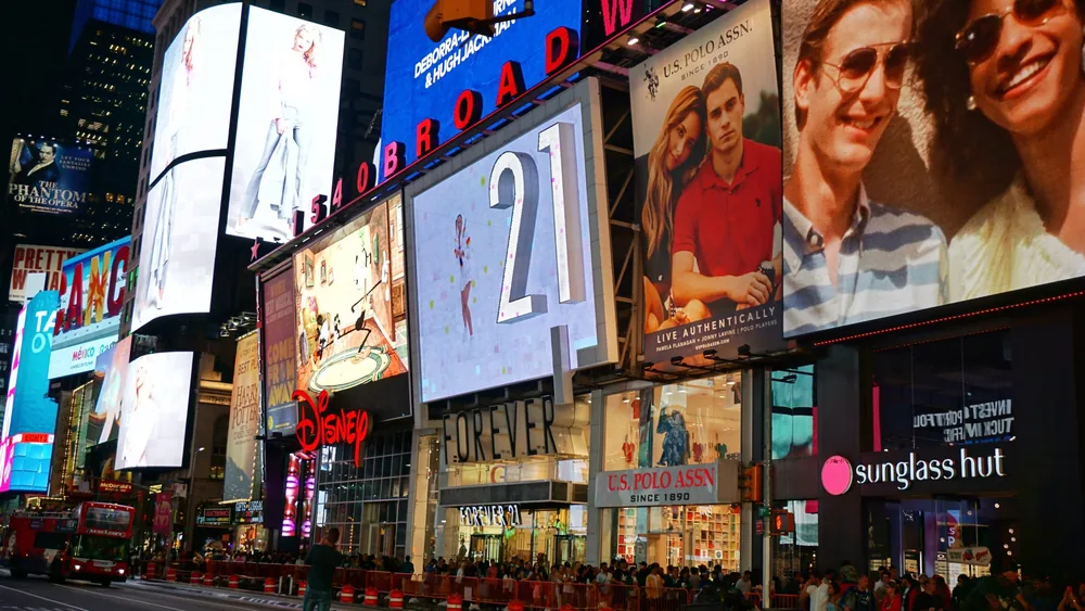 Times Square New York Nova Iorque New Year roteiros itinerários