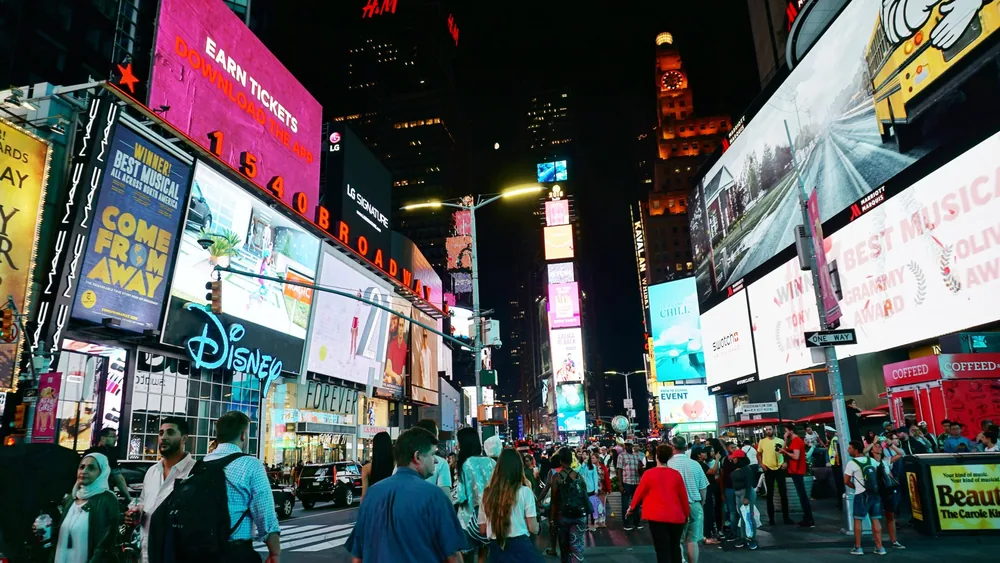 Times Square New York Nova Iorque New Year roteiros itinerários
