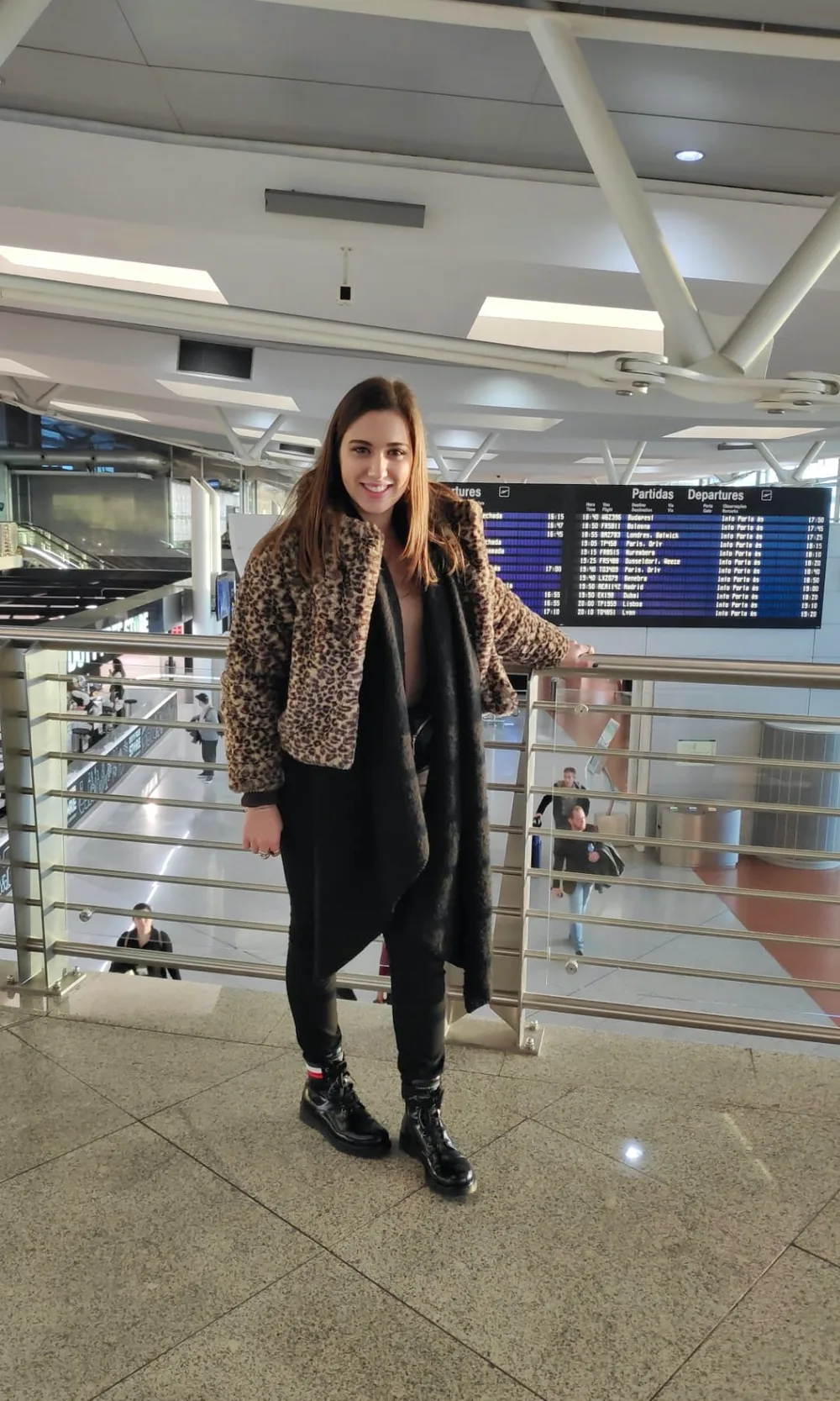 At the airport