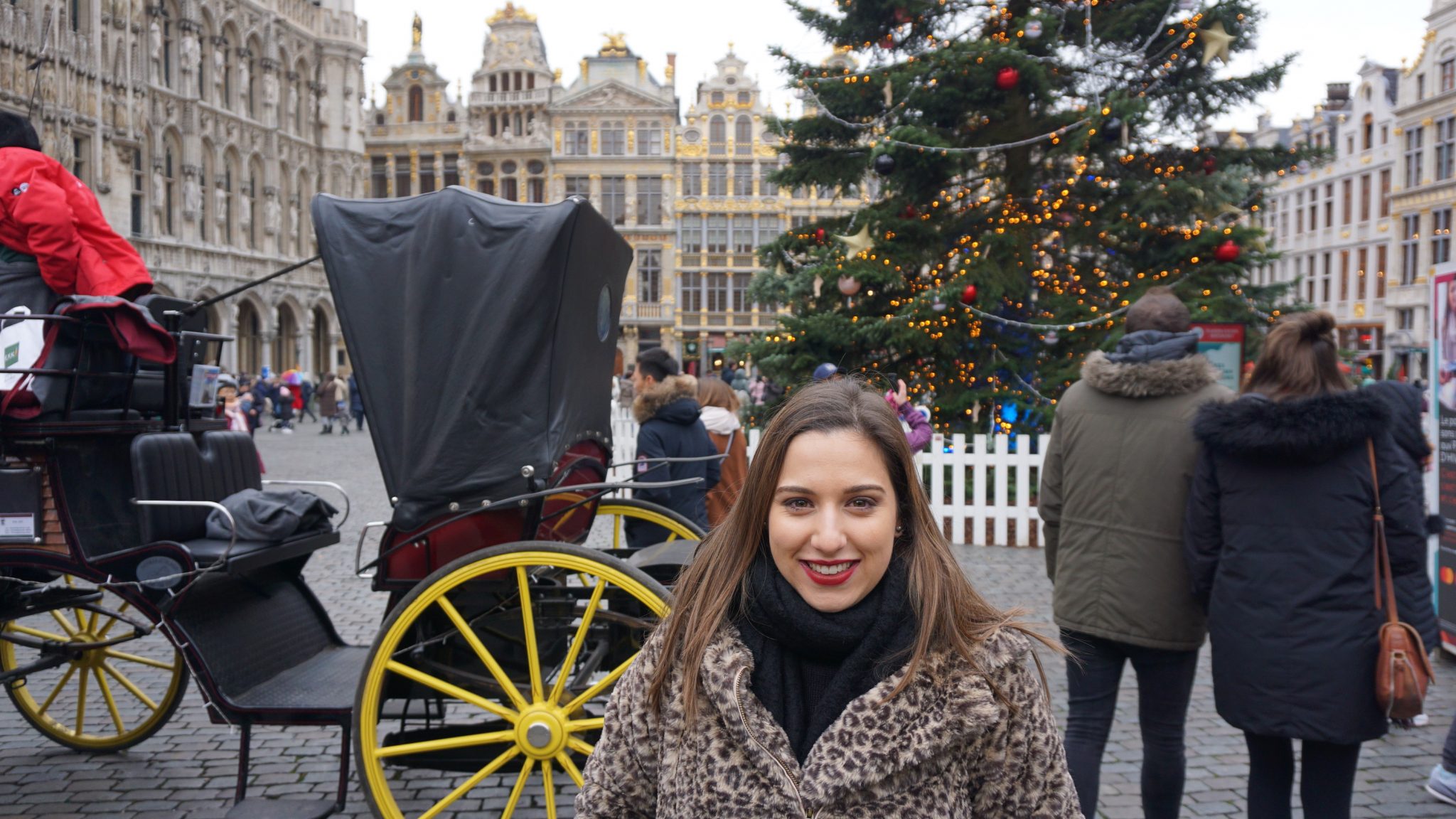 Brussels Travel Itinerary Scrip Girl Grand Place Christmas Tree