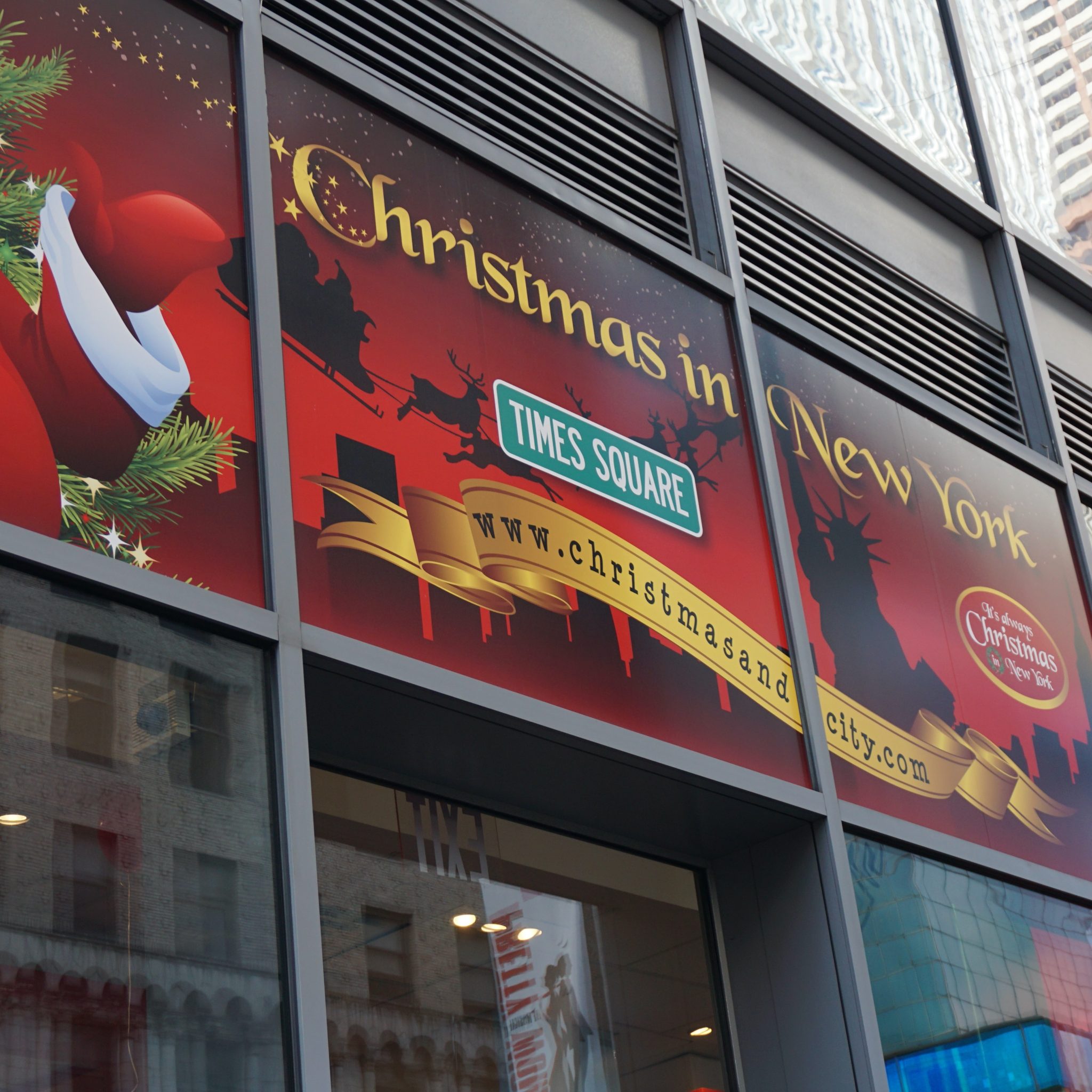 Christmas in New York Store Times Square
