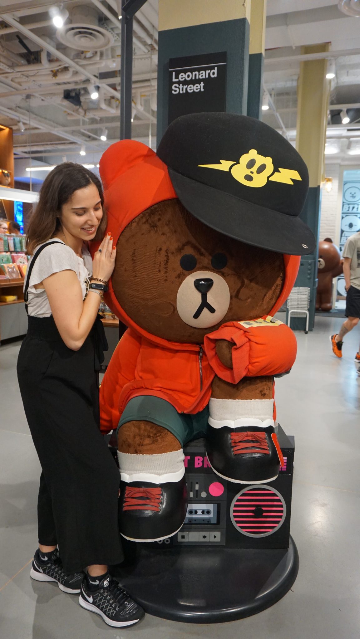 Line Friends Times Square Store Brown Hat