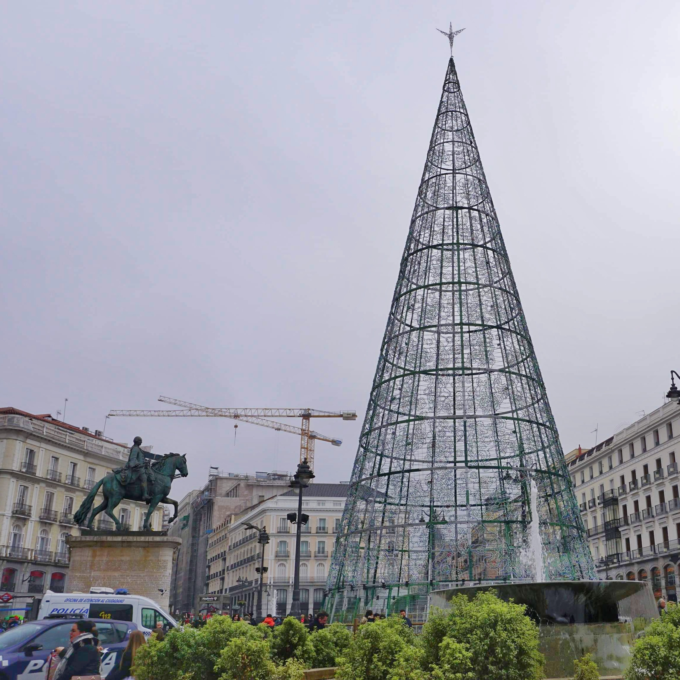 World to Explore Travel Blog Madrid Christmas Markets Puerta del sol